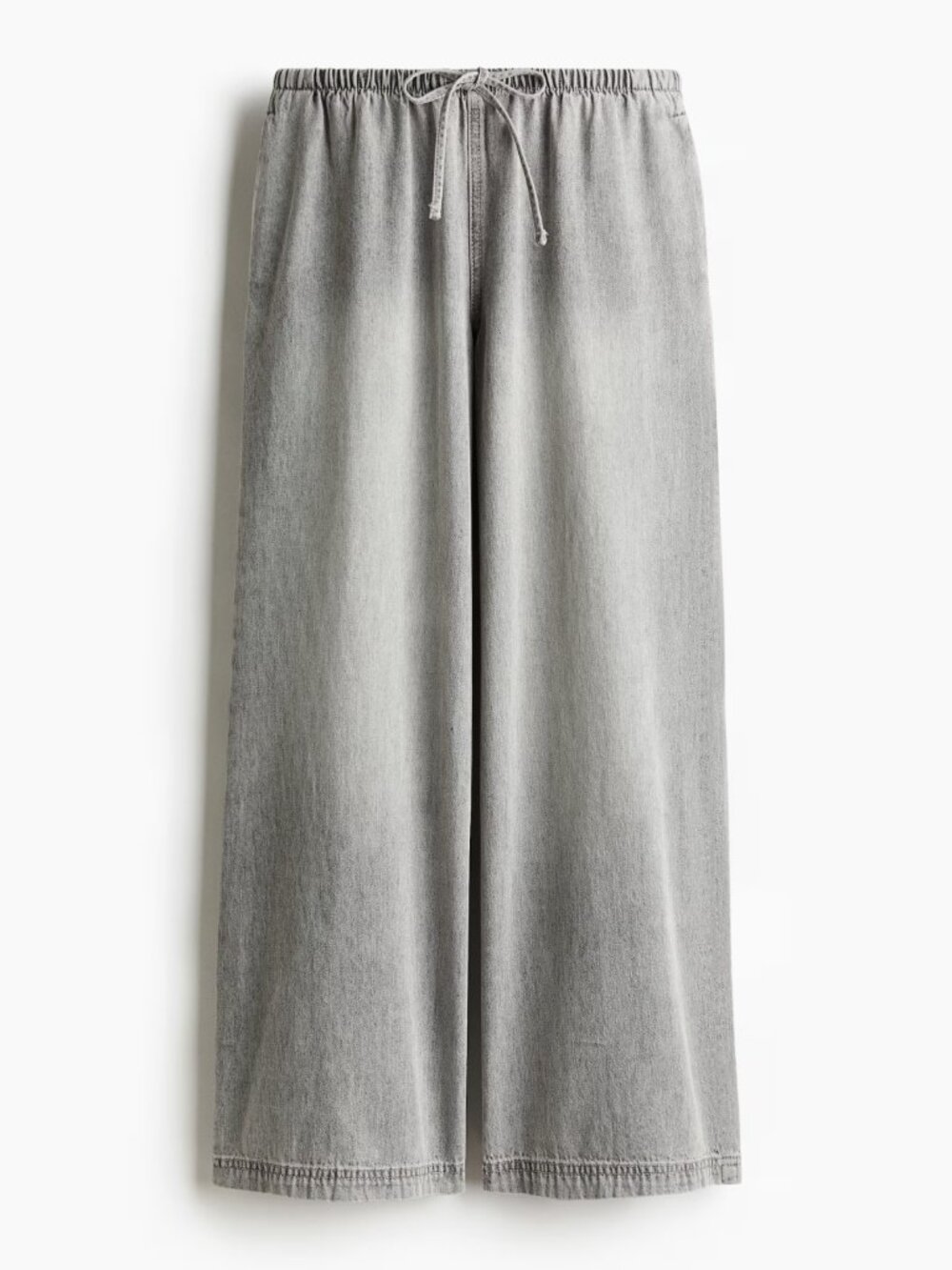 H&M Denim Drawstring Pants NWOT Size Small